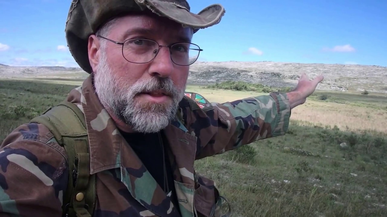 Hiking out of Lapinha Da Serra, Brazil with Dave McIntyre.