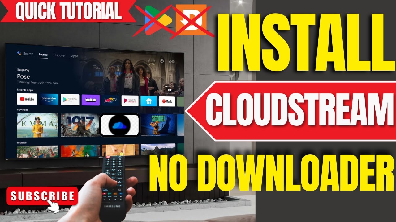 No Play Store? How to Install CloudStream App on Android TV in 2026 &mdash; Fast & Easy Guide!