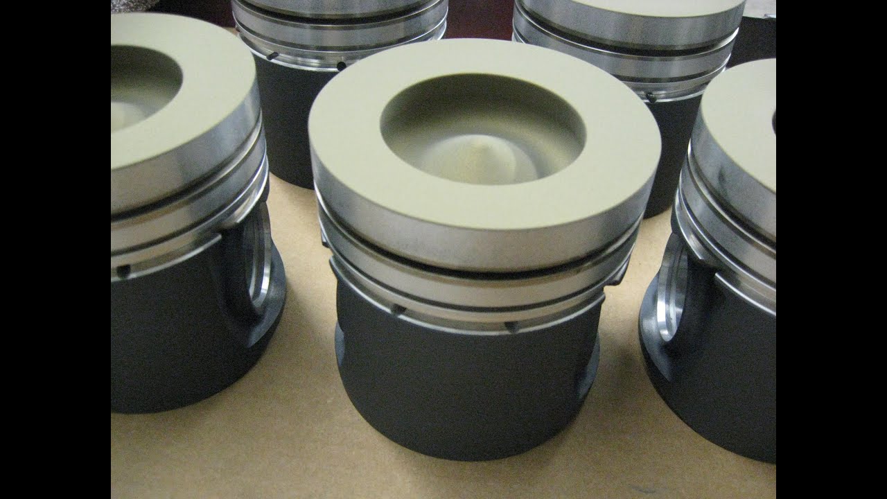 5.9 Cummins PolyDyn coated pistons Part 4