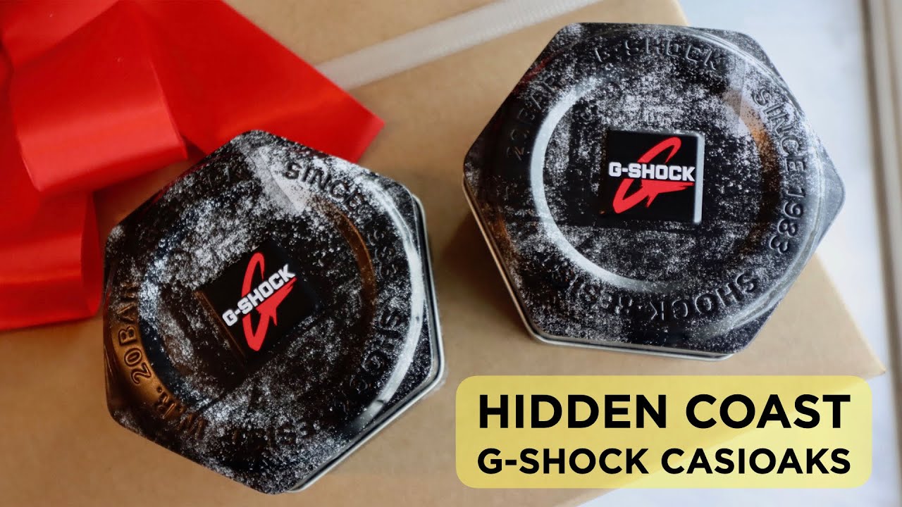 Unboxing the G-Shock 'Hidden Coast' Casioaks (GA-2100)