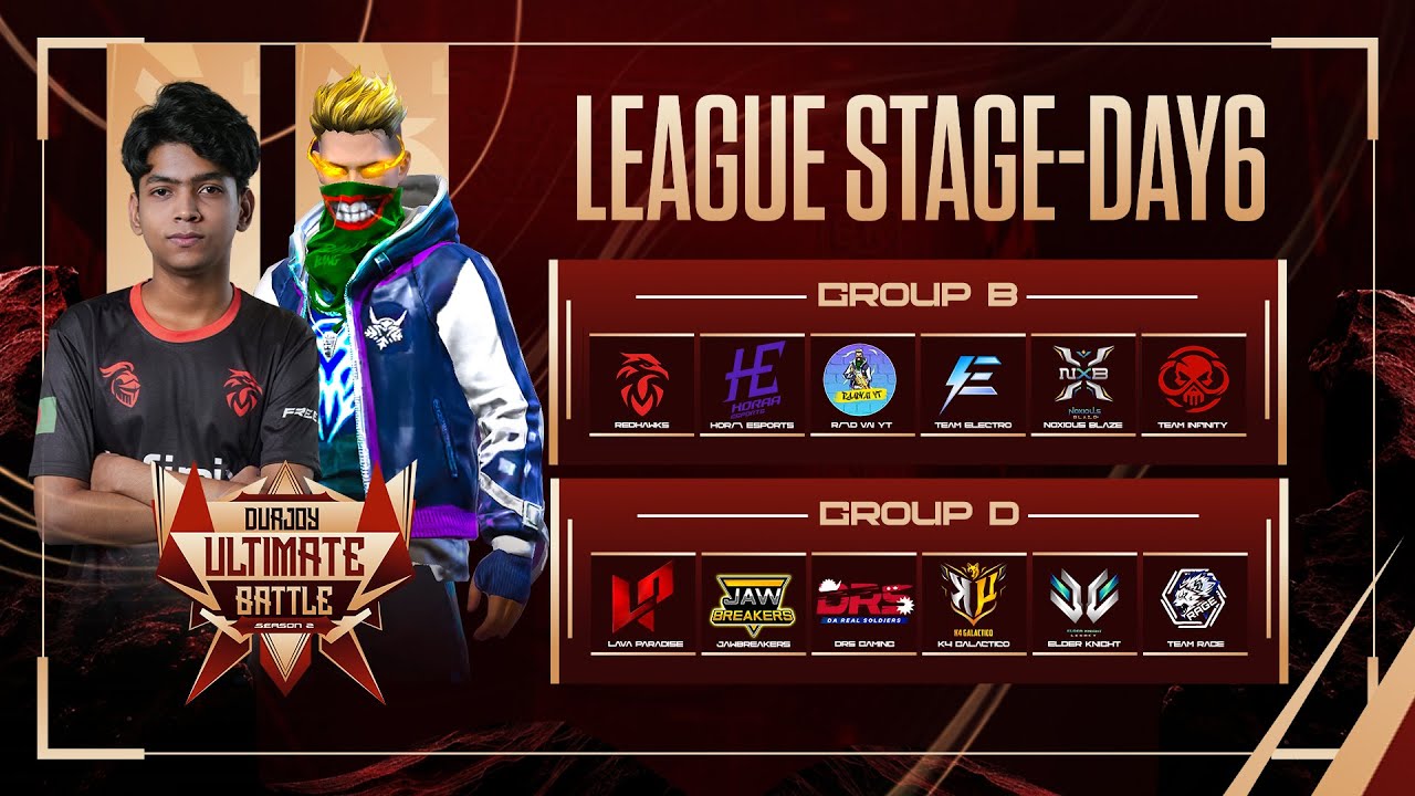 [🔴LIVE] DURJOY ULTIMATE BATTLE S-2 || LEAGUE-BvD ||FT.‪‪‪‪@KUTTUSH-u5r @raadvaiyt829