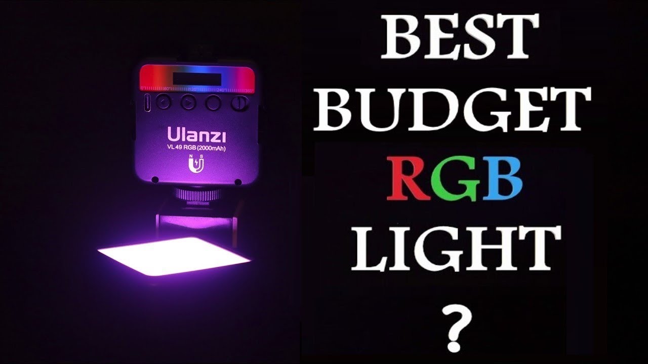 Is the Ulanzi VL 49 RGB Mini LED Video Light worth buying? || Unboxing & Detailed Review
