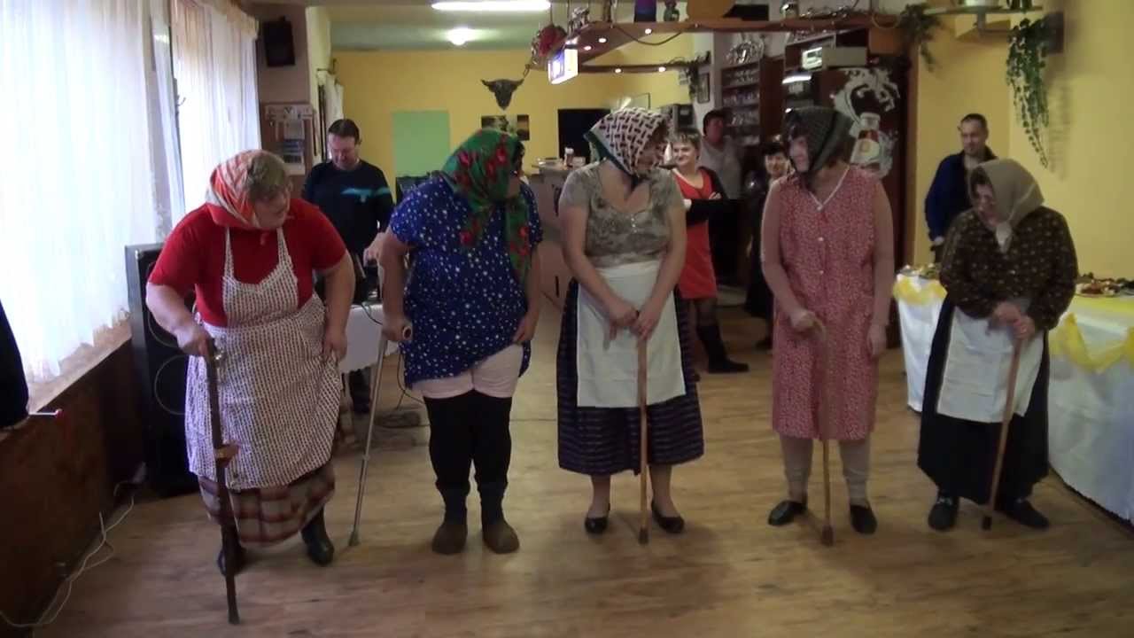 Eva scénky - babky tančí kankan