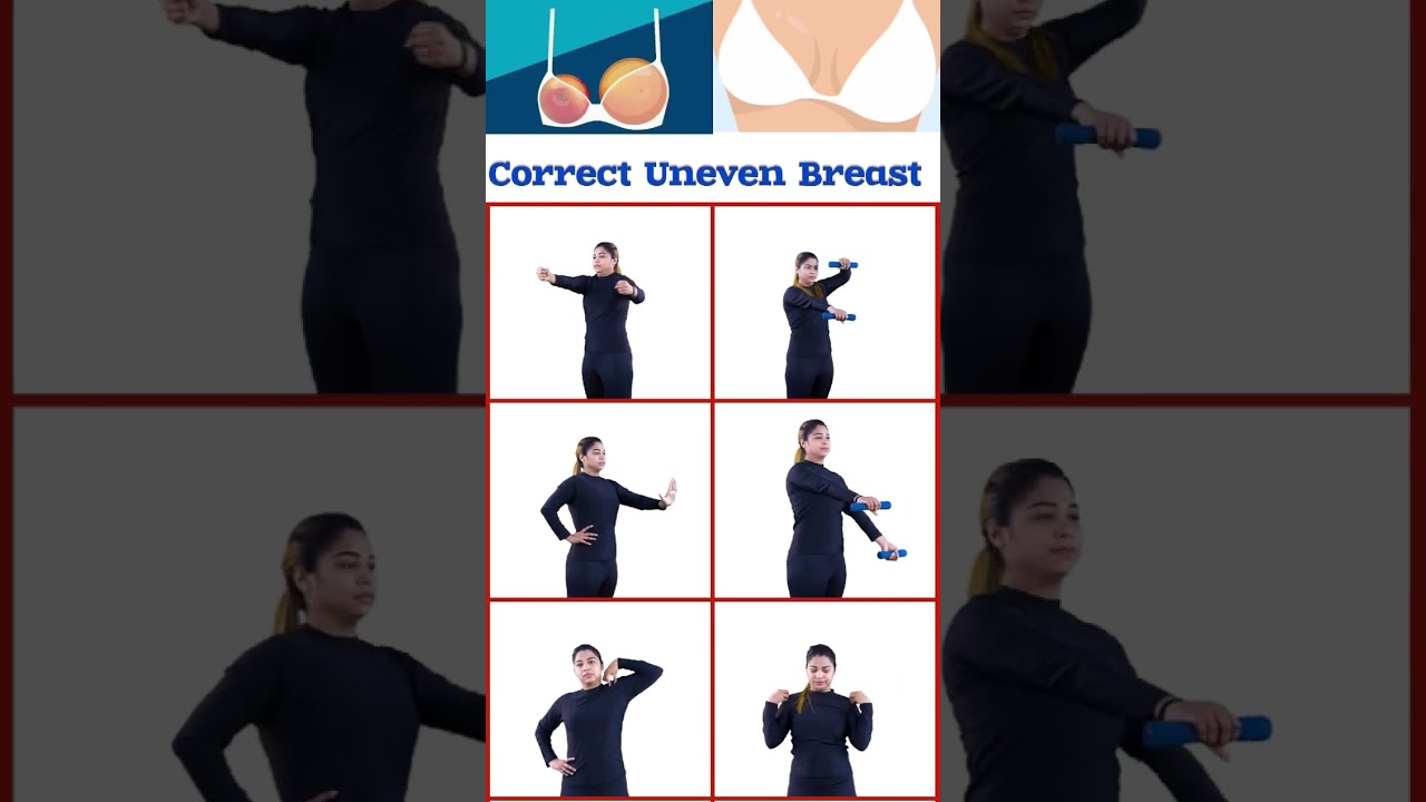 Fix Uneven Breast - Make breast Equal in Size #breastworkout #chestworkout #shorts #youtubeshorts