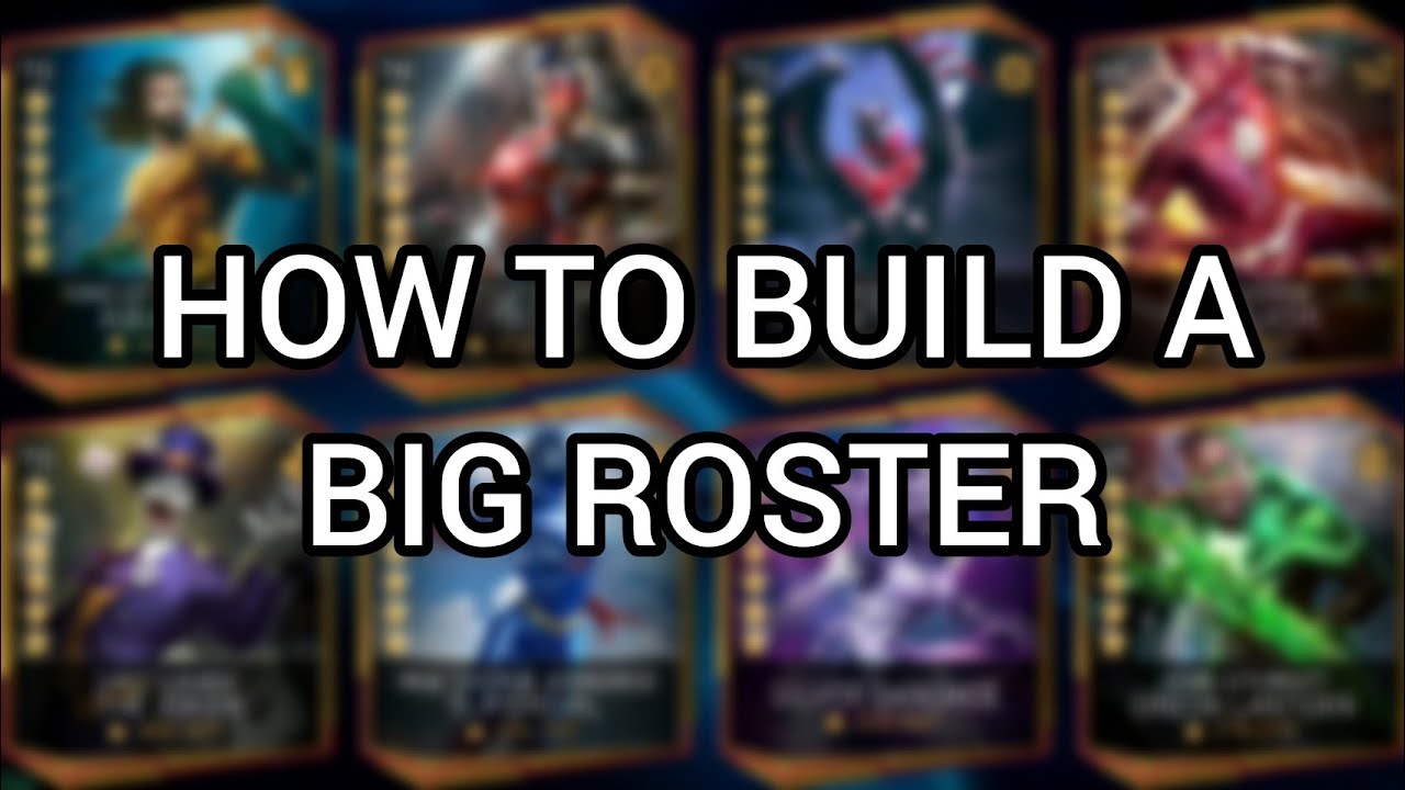 How To Build A Big Roster - Injustice 2 Mobile