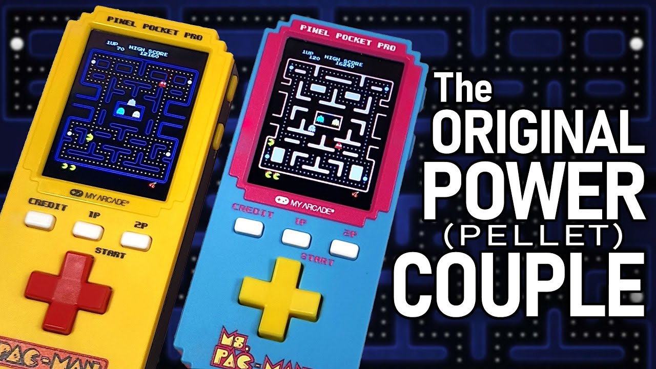НОВЫЕ Pac-Man и M. Pac-Man Pixel Pocket Pro от My Arcade! | Pac-Man на ходу!