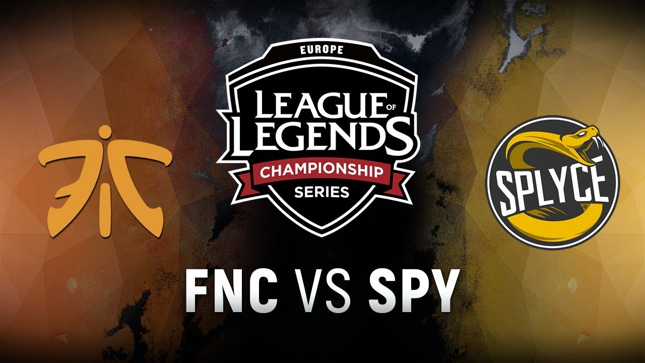 FNC vs. SPY - Week 8 Day 2 | EU LCS Summer Split | Fnatic vs. Splyce (2018)