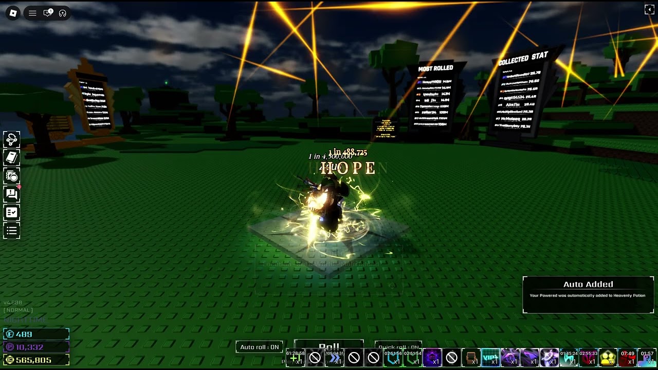 [Sol's RNG] using NPC potion