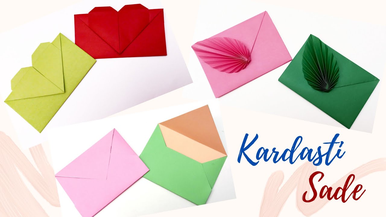 How to make an envelope ✨️🤗 easy papercraft idea❤️ #envelope #origamienvelope #paperenvelope 