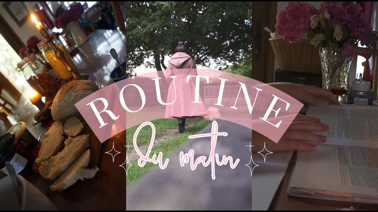 SLOW LIVING - Routine du matin ♡ Maman au foyer de trois enfants