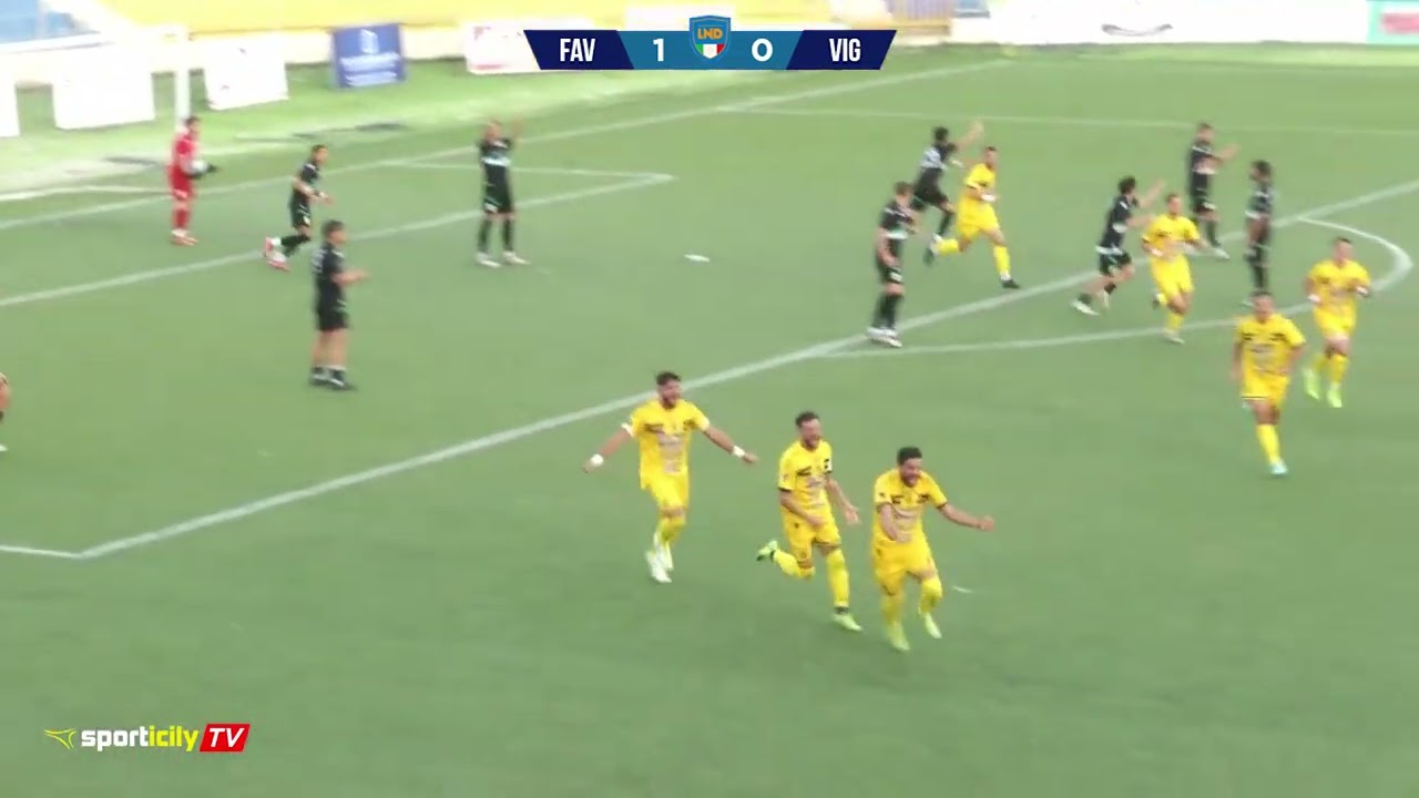 CastrumFavara-Vigor Lamezia 1-1 highlights Campionato nazionale di Serie D Girone I 