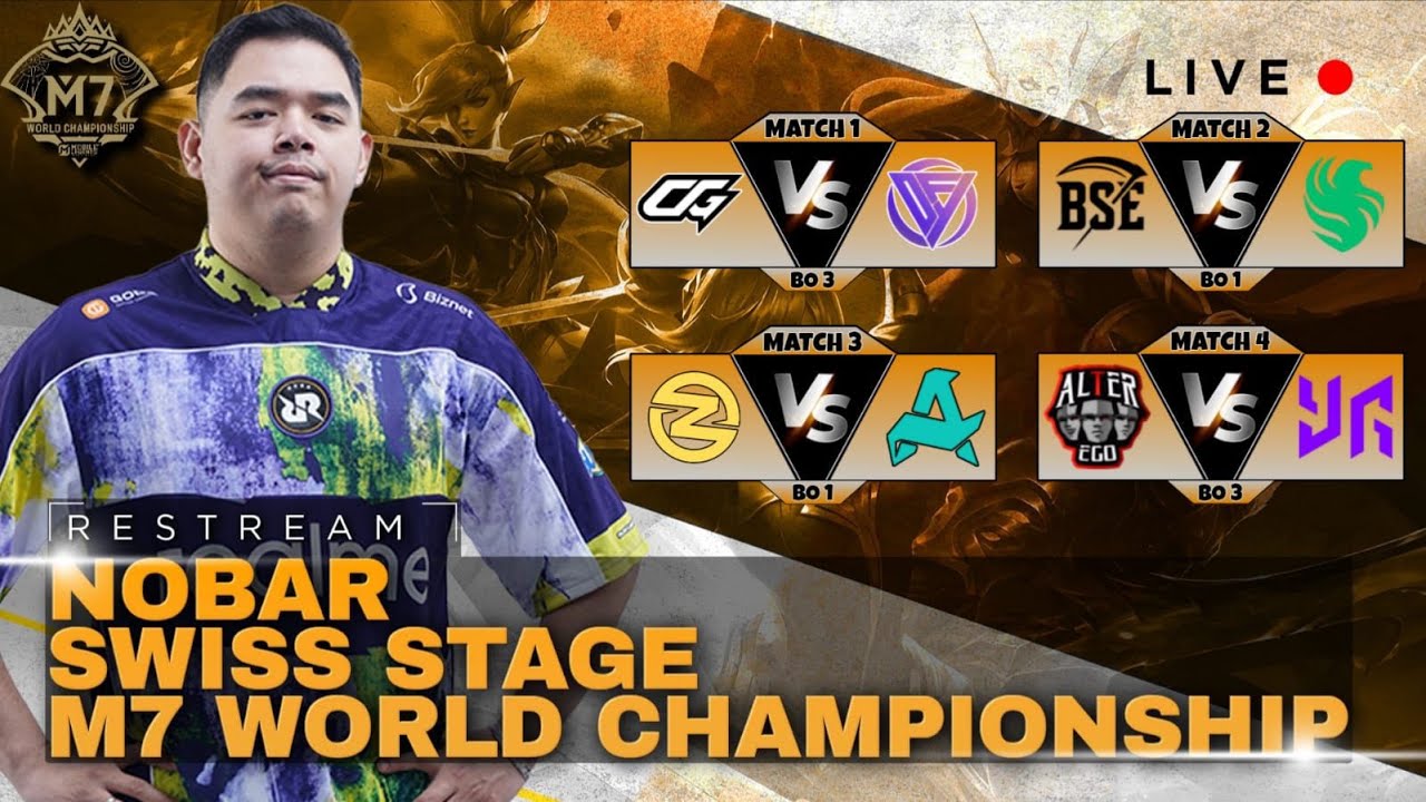 APAKAH ALTER EGO AKAN SAPU BERSIH! RESTREAM M7 SWISS STAGE DAY 3!! #mlbbidcreator