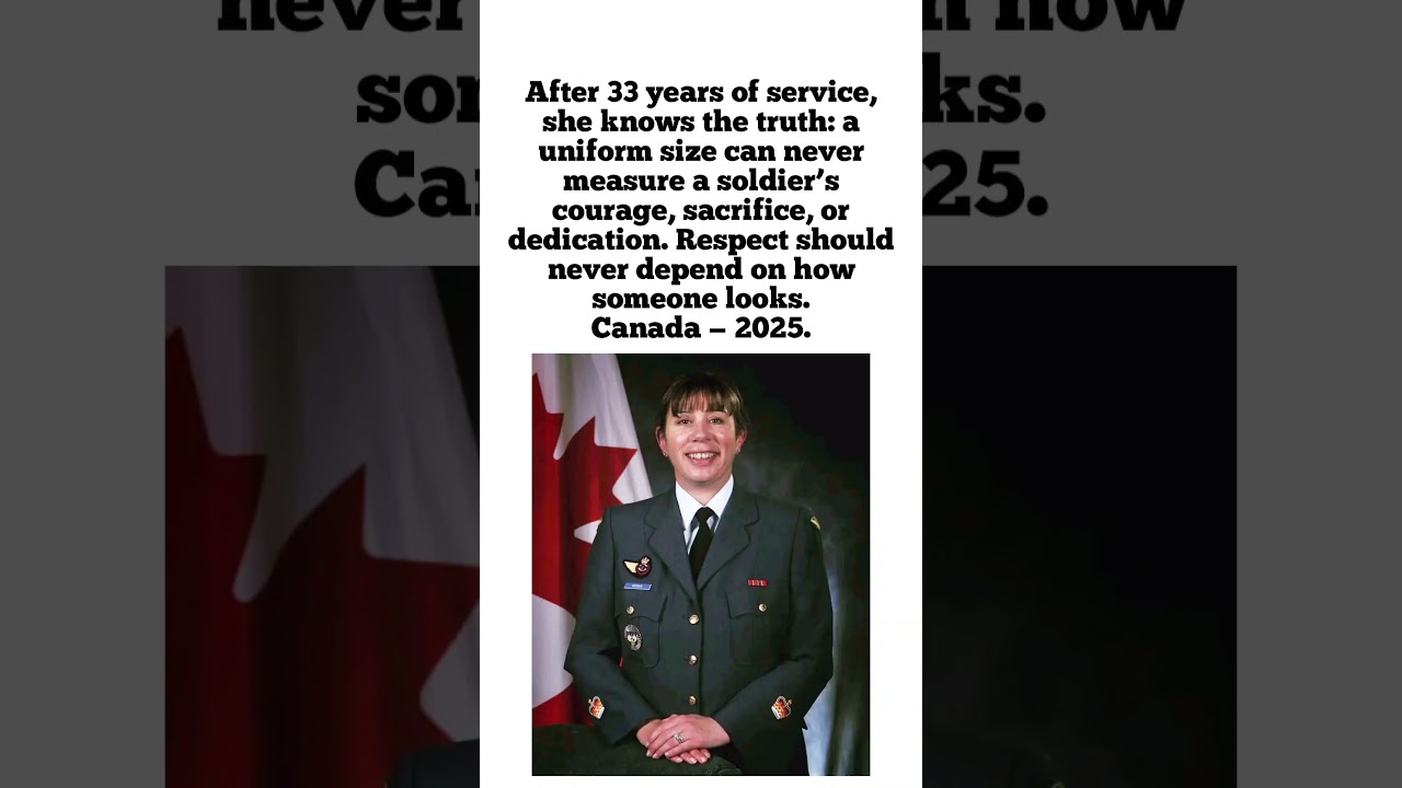 Her Uniform Never Defined Her #Military #Respect 🇨🇦