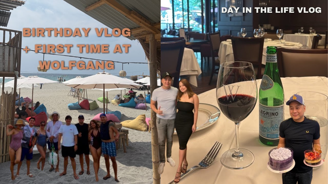 Is Wolfgang’s Steakhouse WORTH IT? 💸 | Birthday Vlog + Zambales Trip!