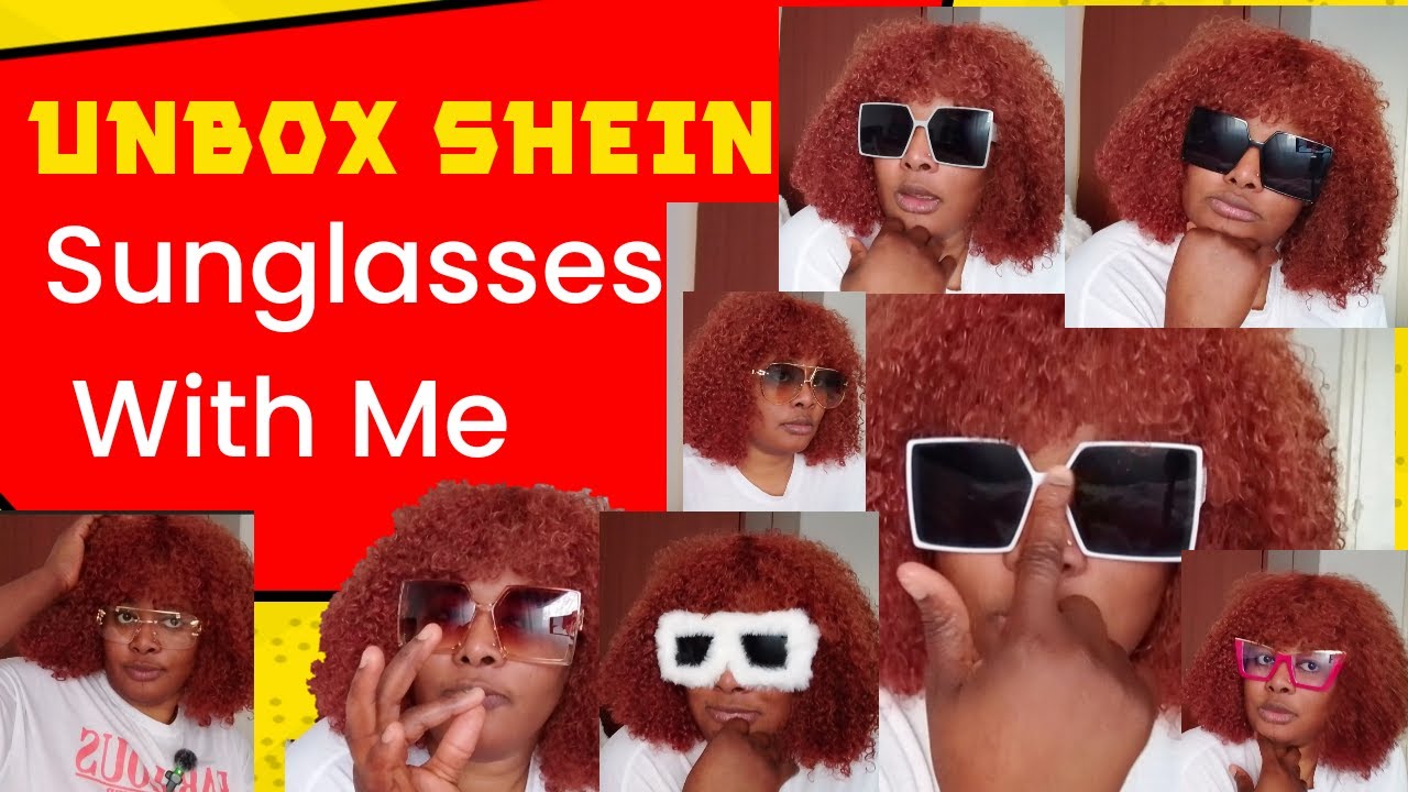 Unbox My Shein SunGlasses With Me