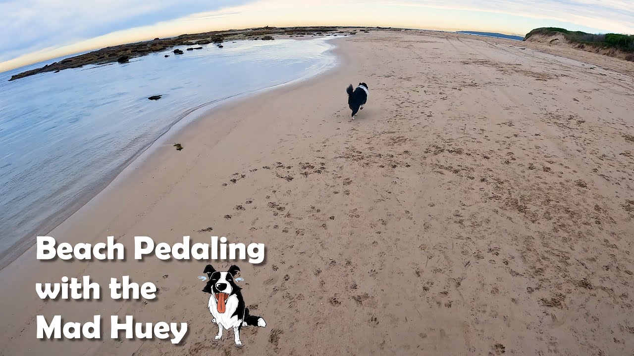 Beach Pedaling with The Mad Huey
