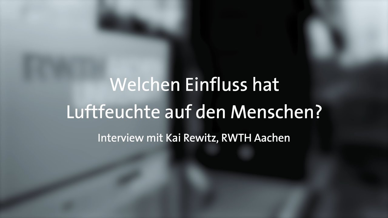Welchen Einfluss hat die Luftfeuchte auf unsere Gesundheit?