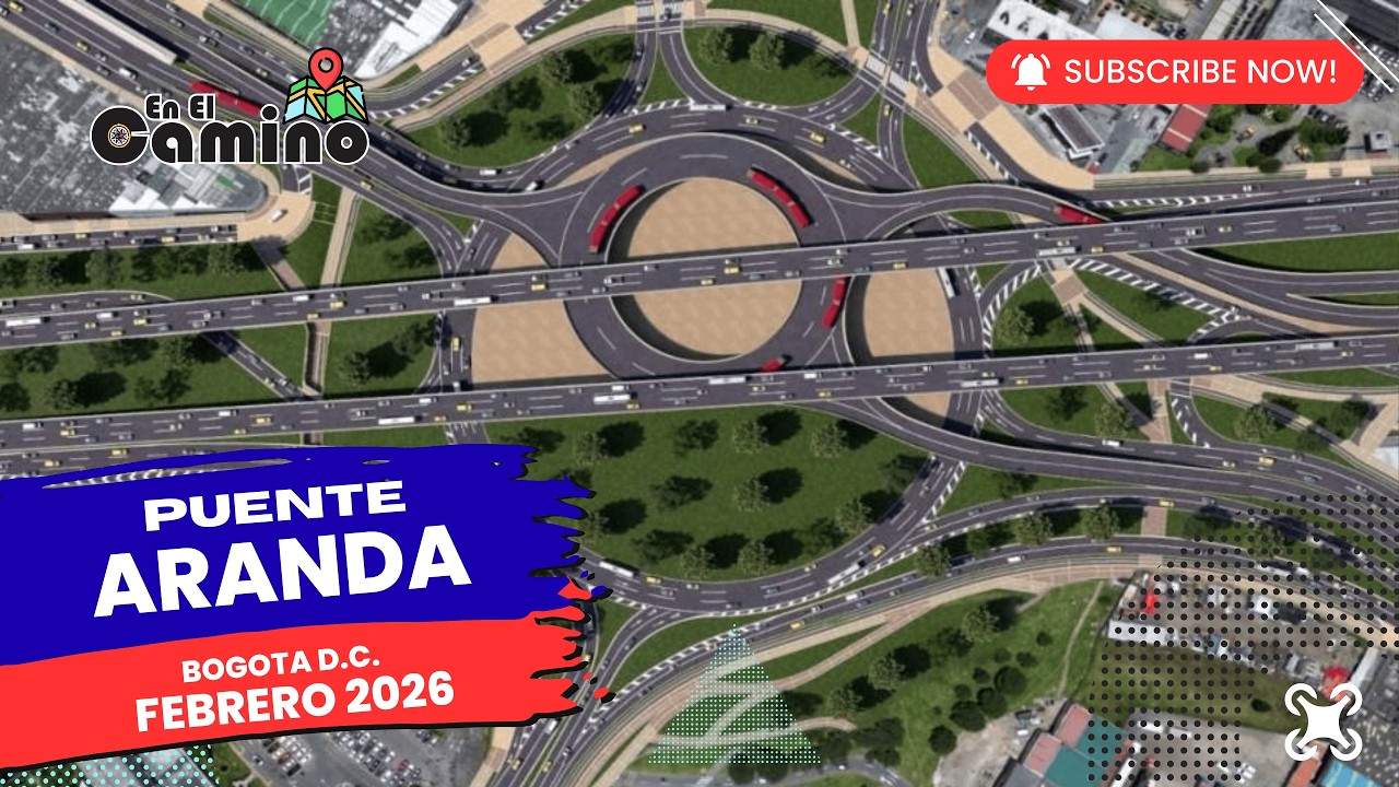 Vuelo de Drone - Nuevo Intercambiador de Puente Aranda Bogotá D.c.