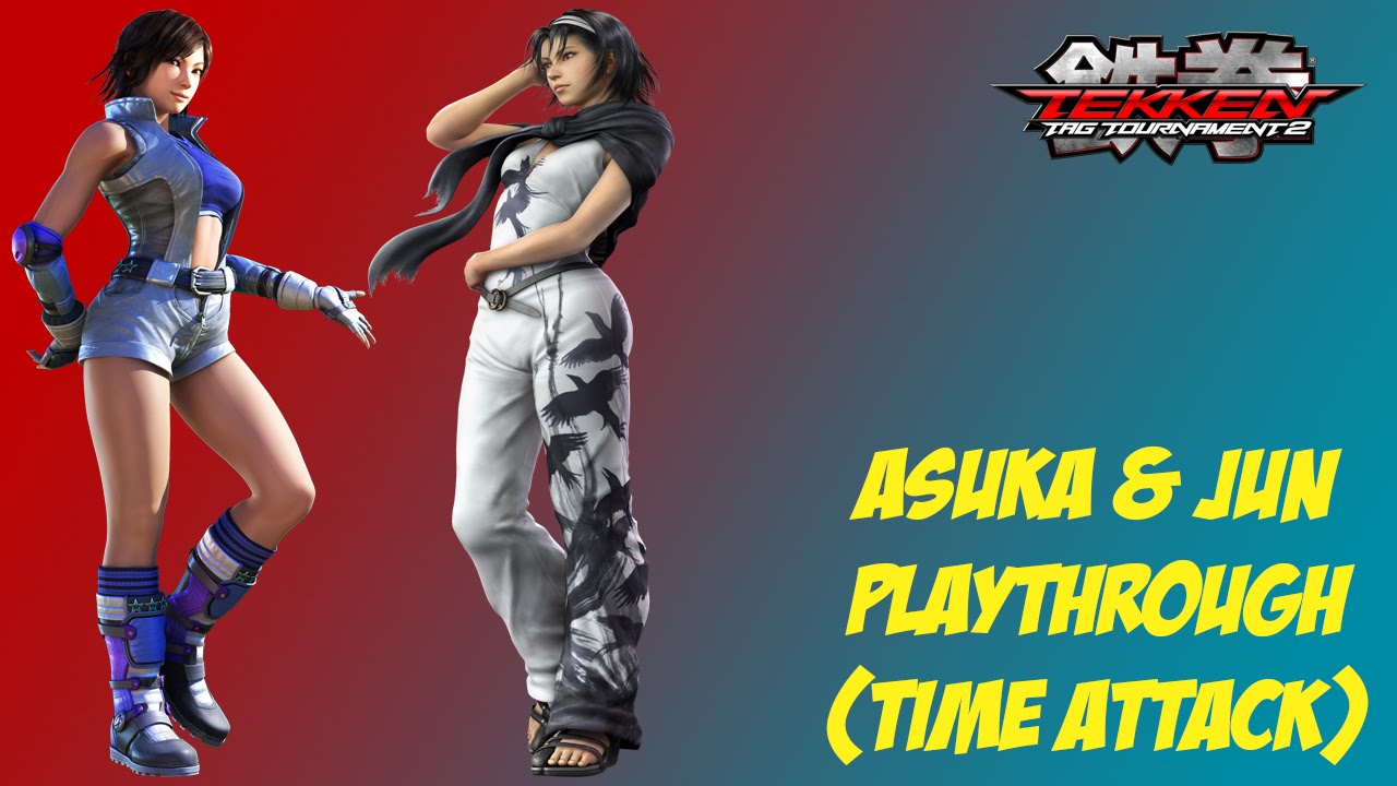 Tekken Tag Tournament 2 - [Time Attack] - Asuka & Jun Playthrough
