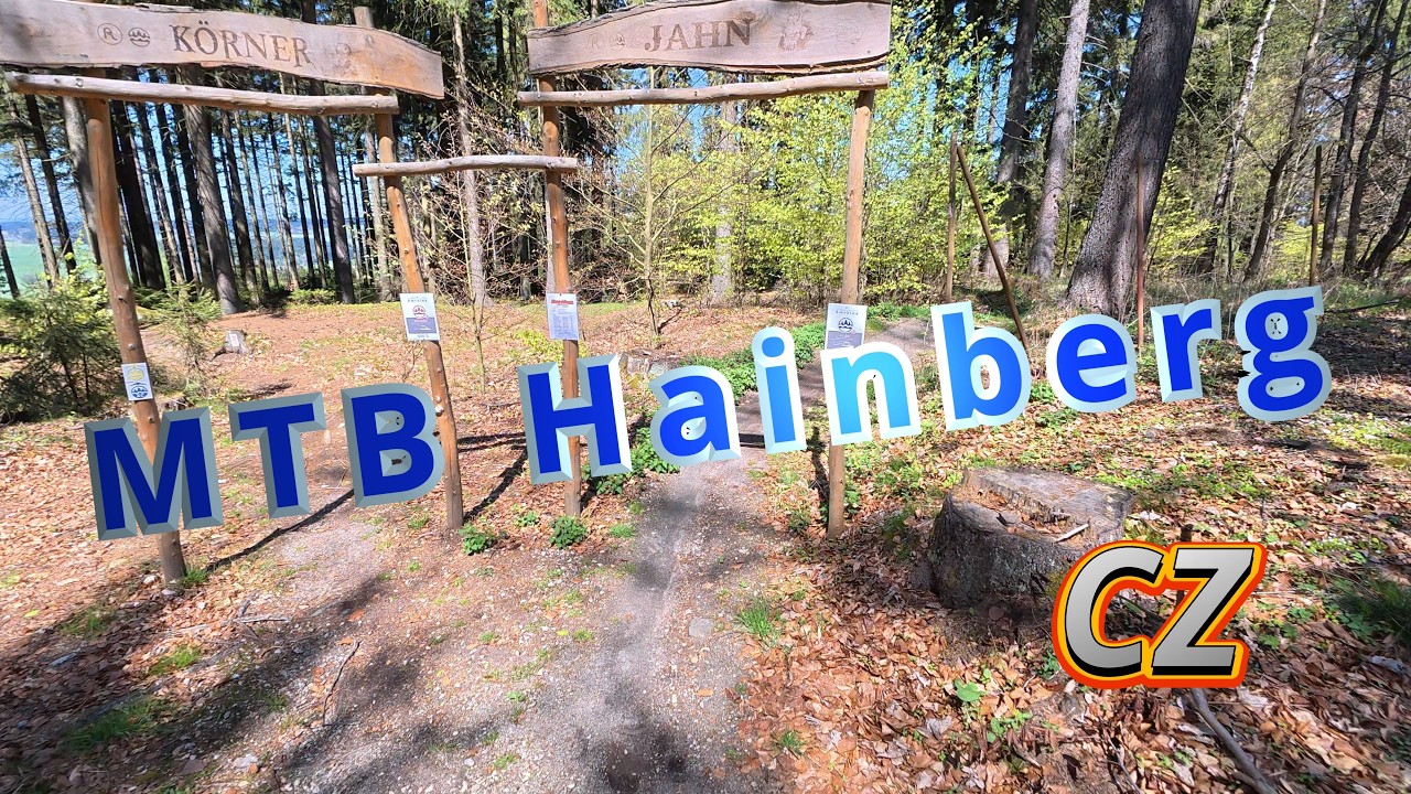 Hainberg MTB Trails in Tschechien/As/Mikroabenteuer/Kostenlos !