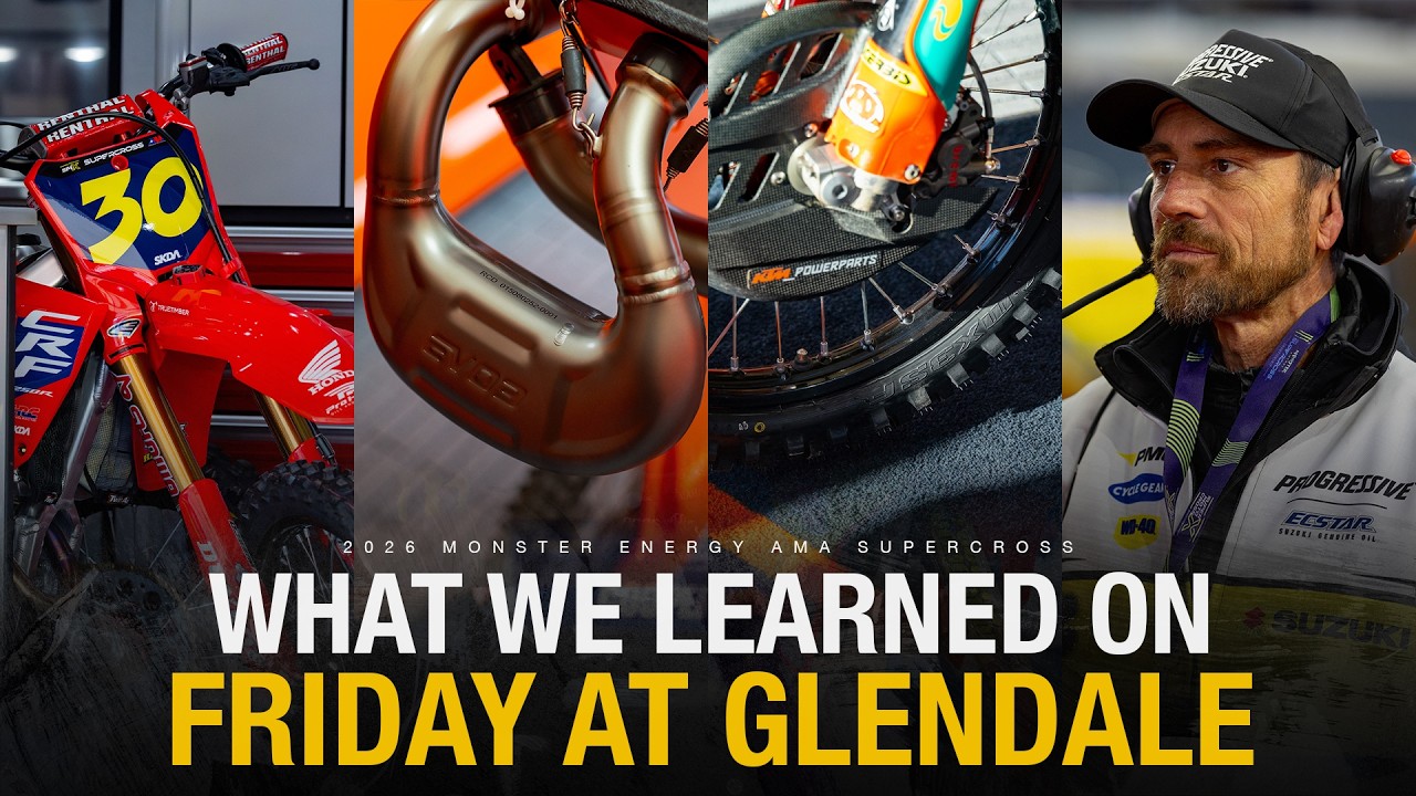 Tomac's ten-year-old tire, Shimoda's return, Larry Brook's status | What we learned on Friday