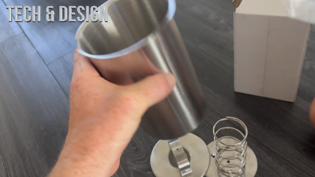 Stainless Steel Ham Maker with Thermometer,KSUYICA Lunch Meat Press,Meat Press Unboxing