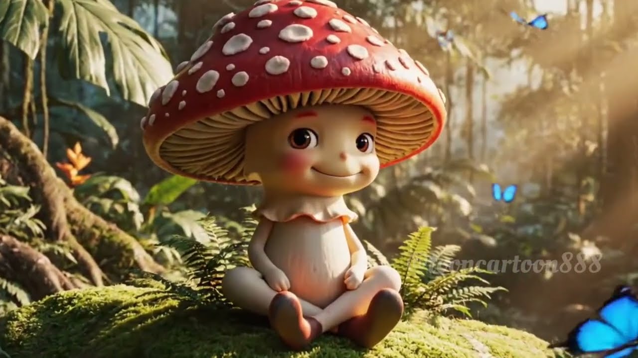 Mushroom living better life than humans #mashroomlife #junglestory #peacefullife #naturevibes