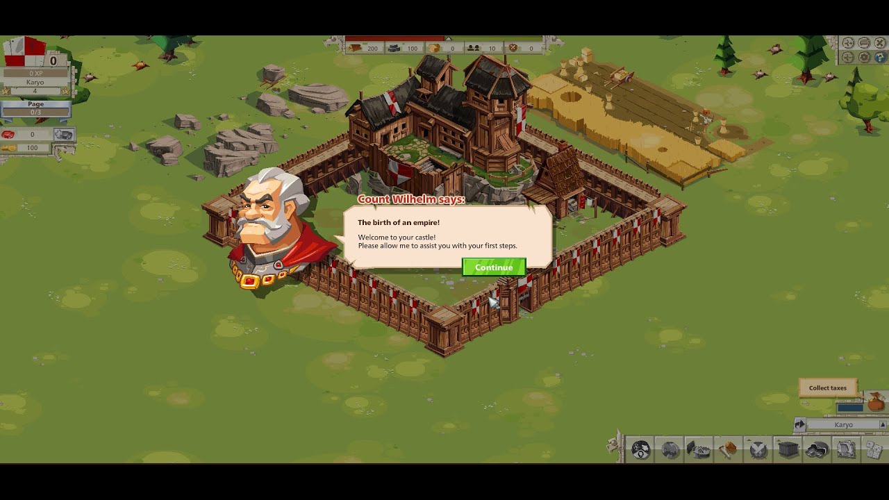 [Road to level 70]Goodgame Empire #1 Getting Started