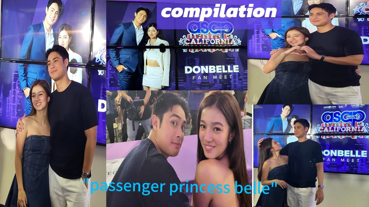 DONBELLE FAN MEET COMPILATION | were ready to feel kilig with Donny and Belle 08'01'024