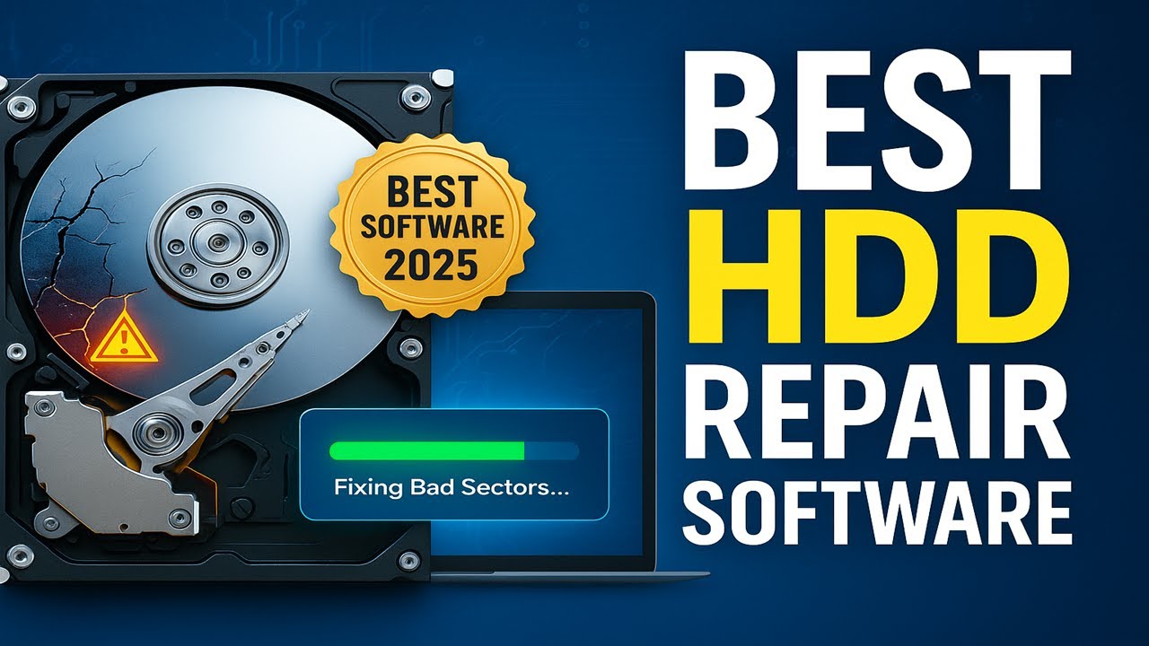 Best Hard Drive Repair Software 2025 | Top Software For Repairing Bad Sectors & Corrupted Hard Disk