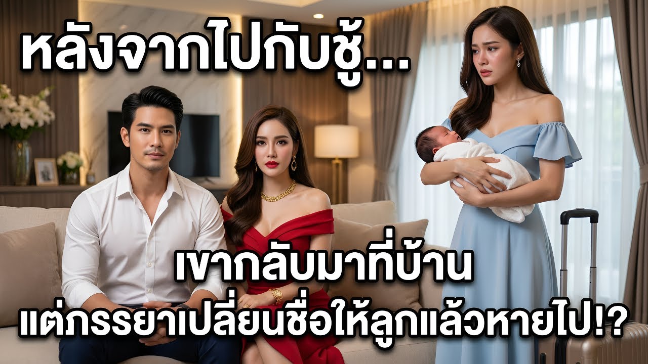 หลังจากวันหยุดกับชู้ เขากลับบ้านพบว่า ภรรยาเปลี่ยนนามสกุลลูกและหายไป! |ดราม่าความรัก