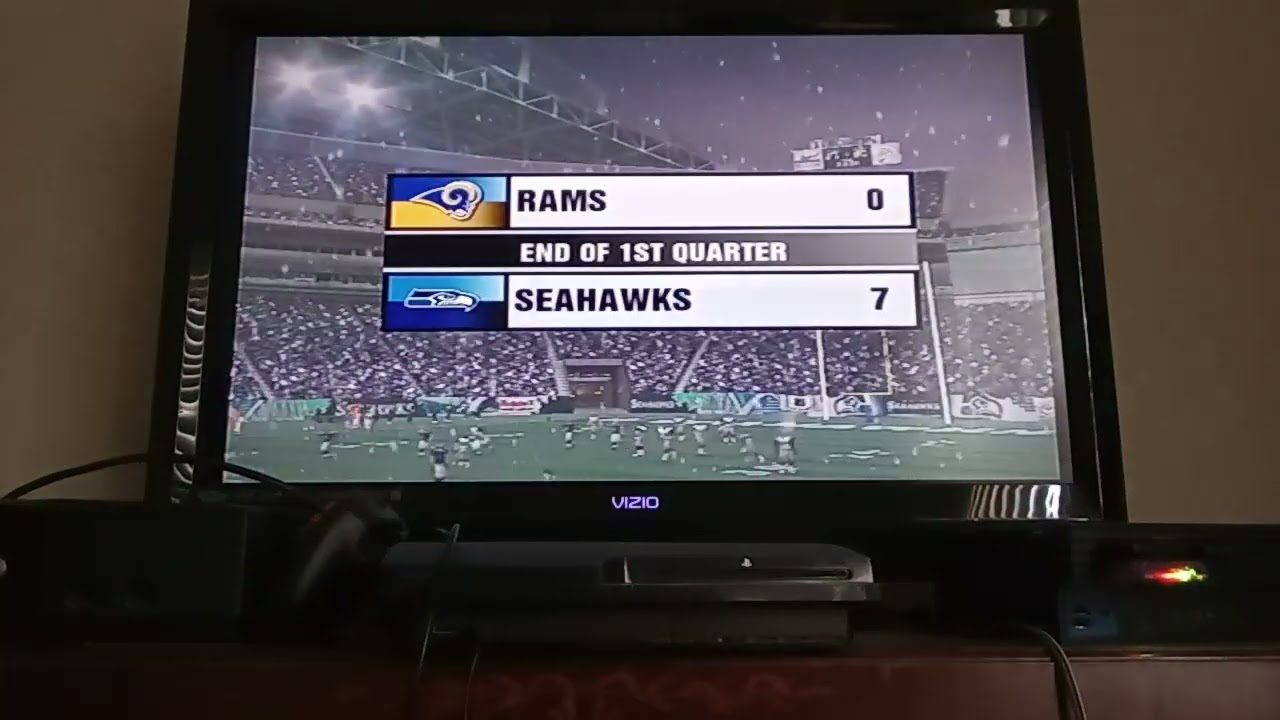 Madden NFL 2004 PS2 St Louis Rams vs Seattle Seahawks NFC West Rivalry 