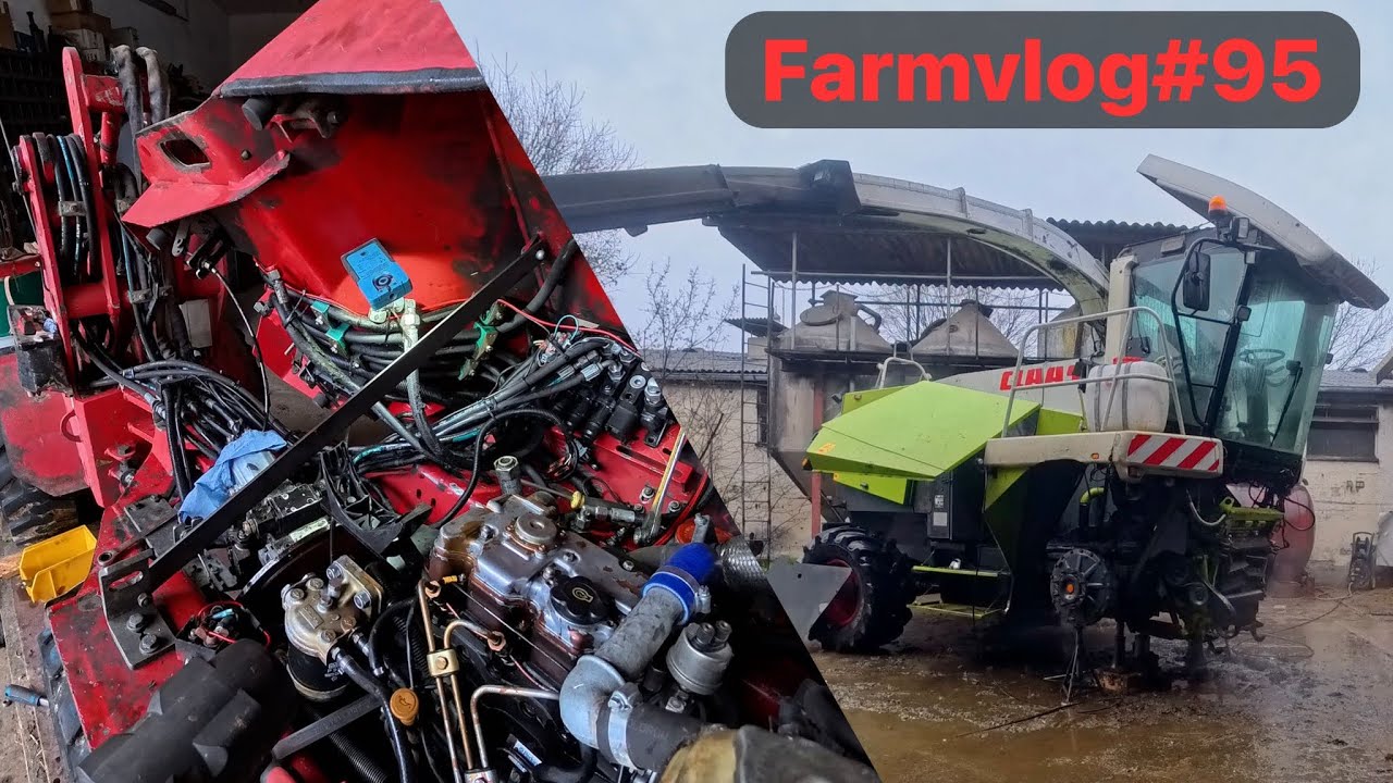 Farmvlog#95 Hoflader Kupplung tauschen/ Häcksler waschen 🧼 