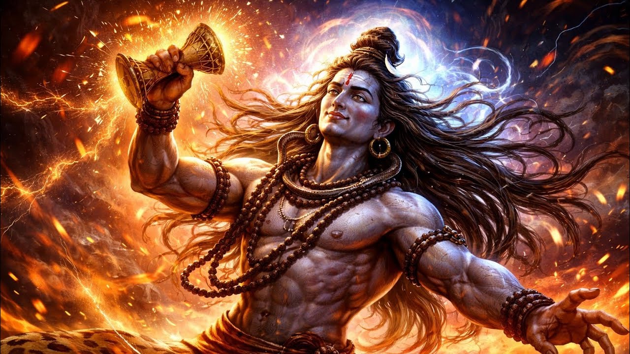 Damru of Mahadev 🔥 | Shiva Shakti Bhajan | Har Har Mahadev#@OkSadhviGupta-OK 