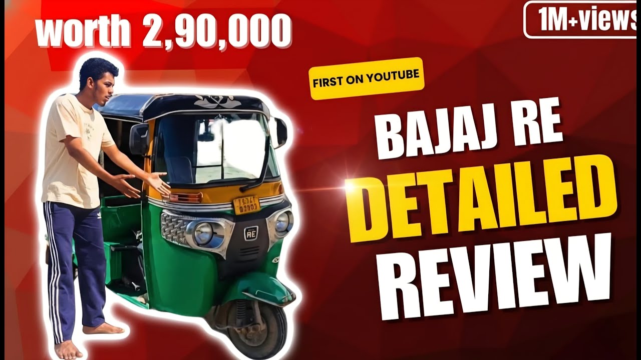 bajaj re cng auto rikshaw review - refined,powrful but overpriced | carzee hyderabad