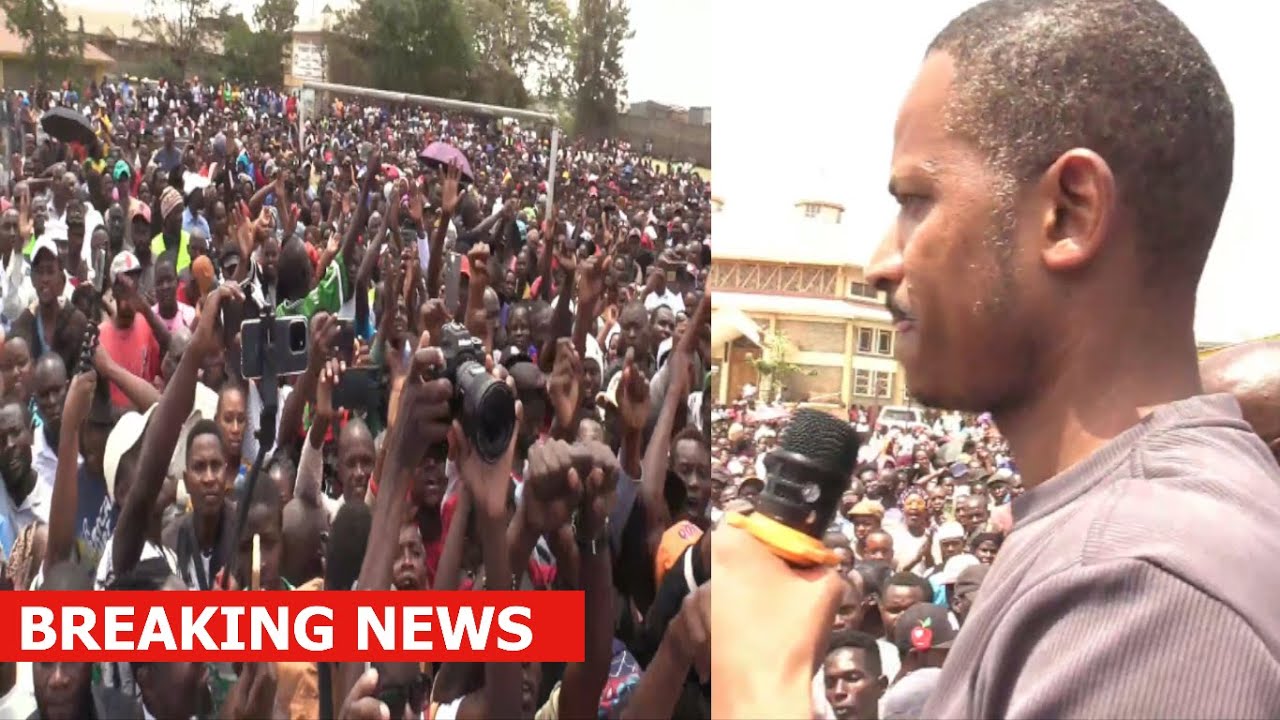 LIVE! Drama as Babu Owino and his troop storms Nairobi to destroy Sakaja and Ruto badly!!