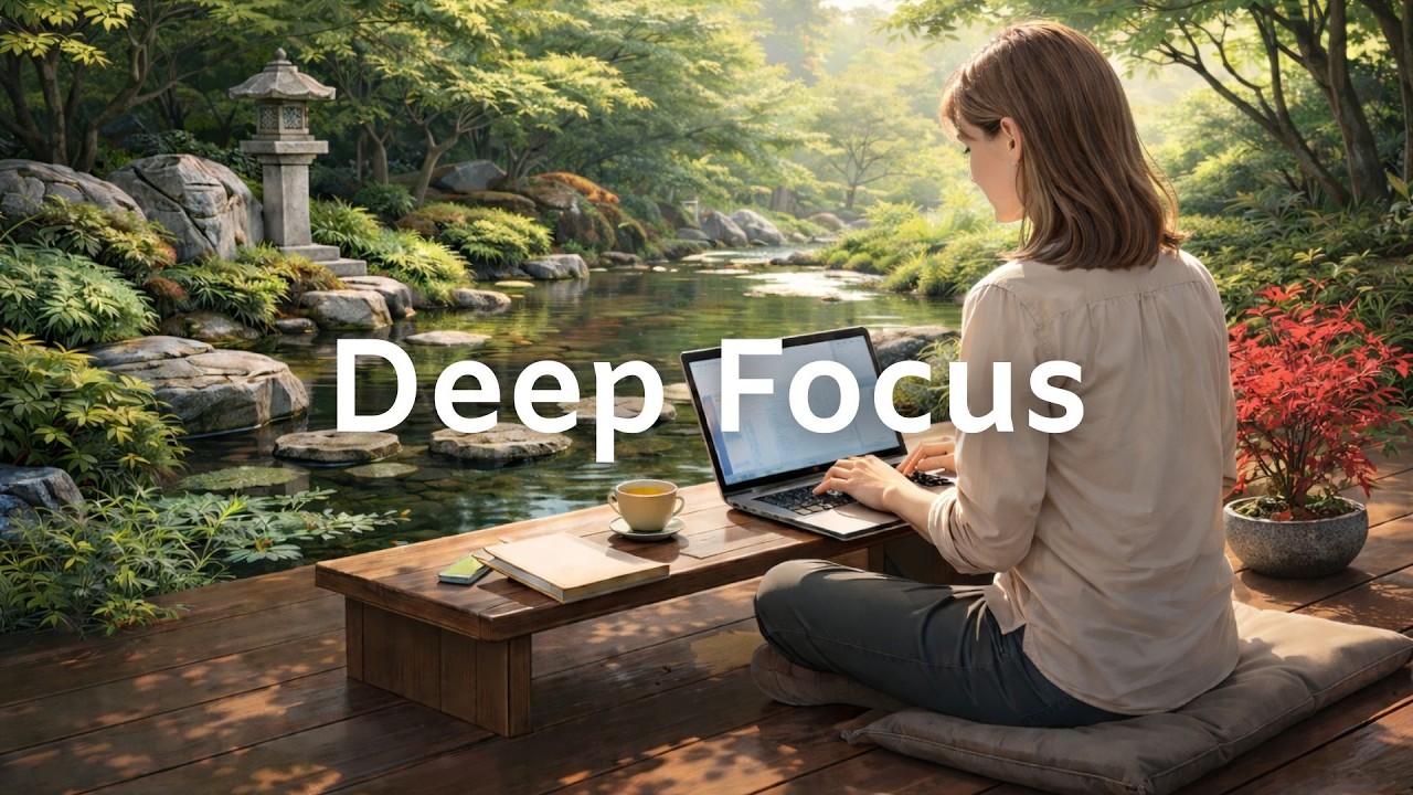 Deep Focus – Japanese Garden Work Music