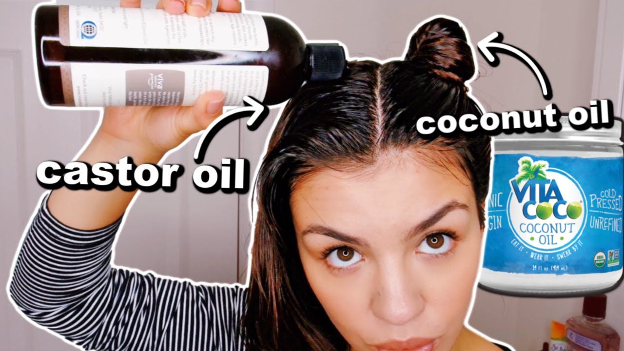 CASTOR OIL VS COCONUT OIL FOR DAMAGED HAIR