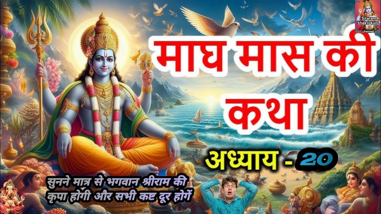 Magh maas ki katha adhyay 20 | magh maas ki kahani  | magh maas ki katha day 20 