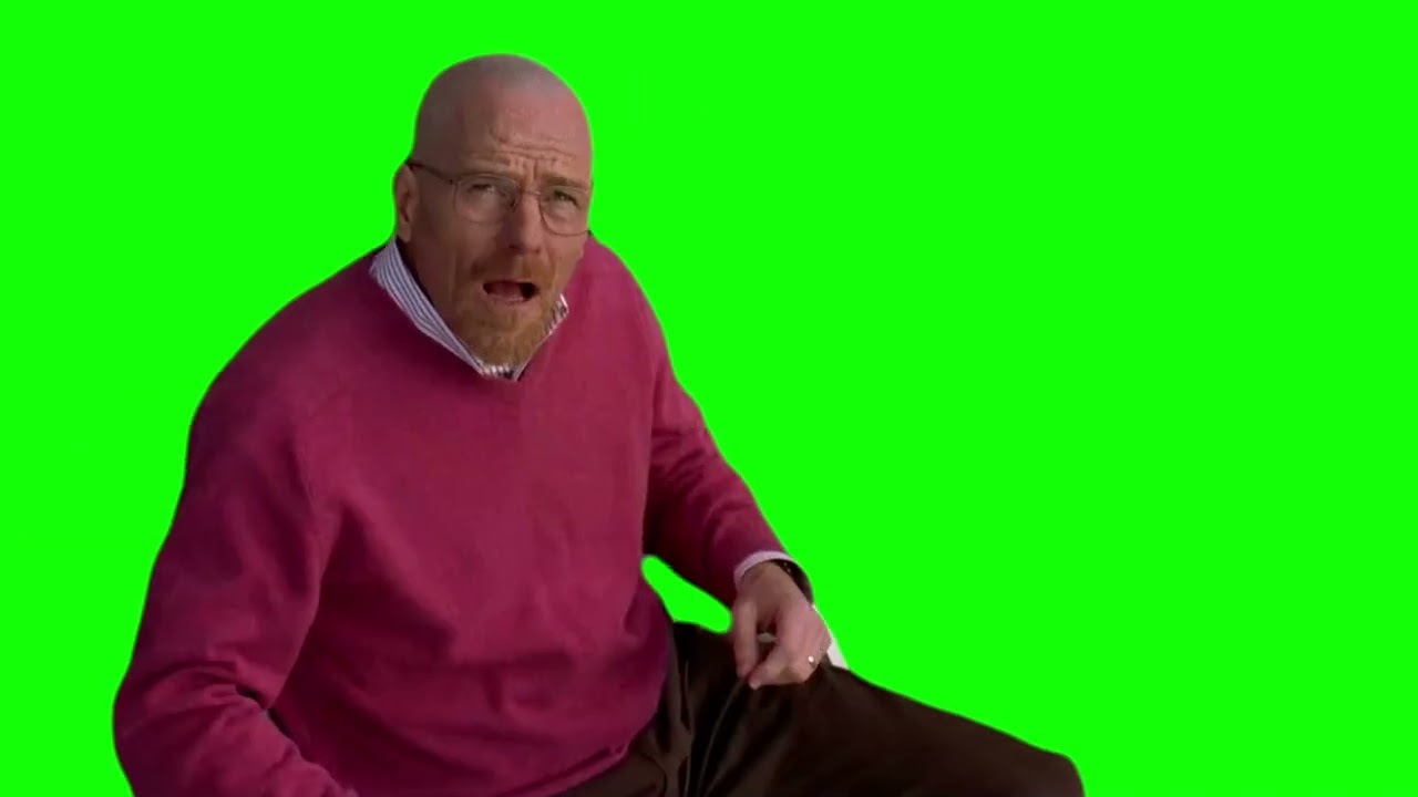 Breaking Bad - The Place Plane Crash Scene - Green Screen