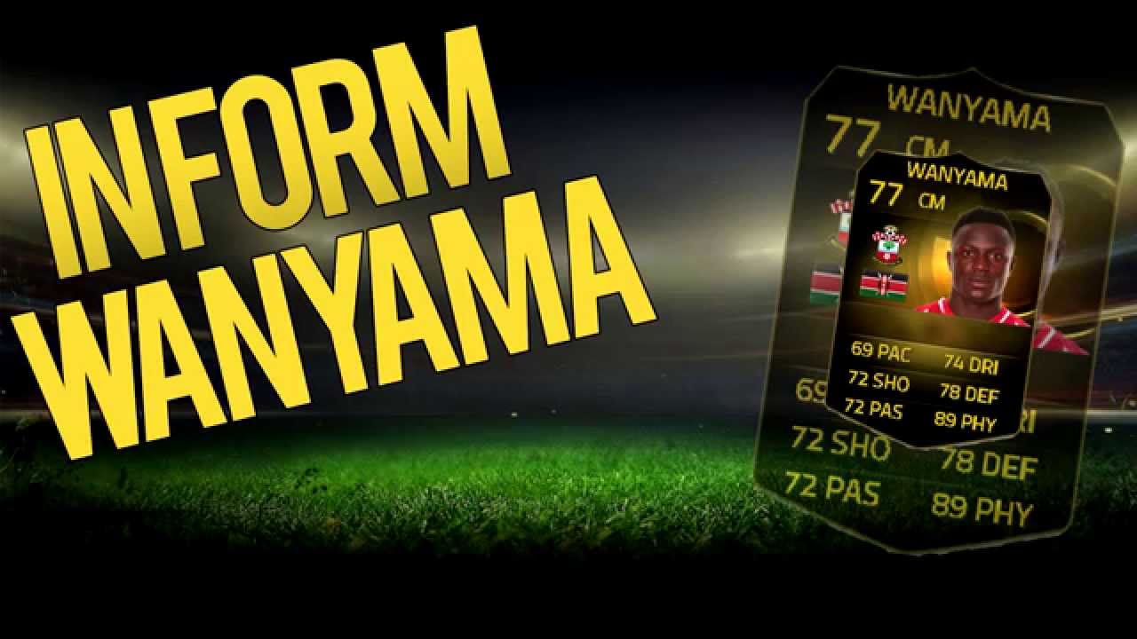 FIFA15: InForm Wanyama Review + In Game Stats!