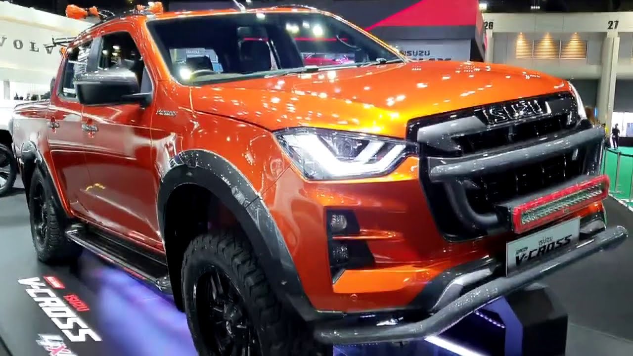 All New 2020 Isuzu D-max V-Cross 4x4 Accessories