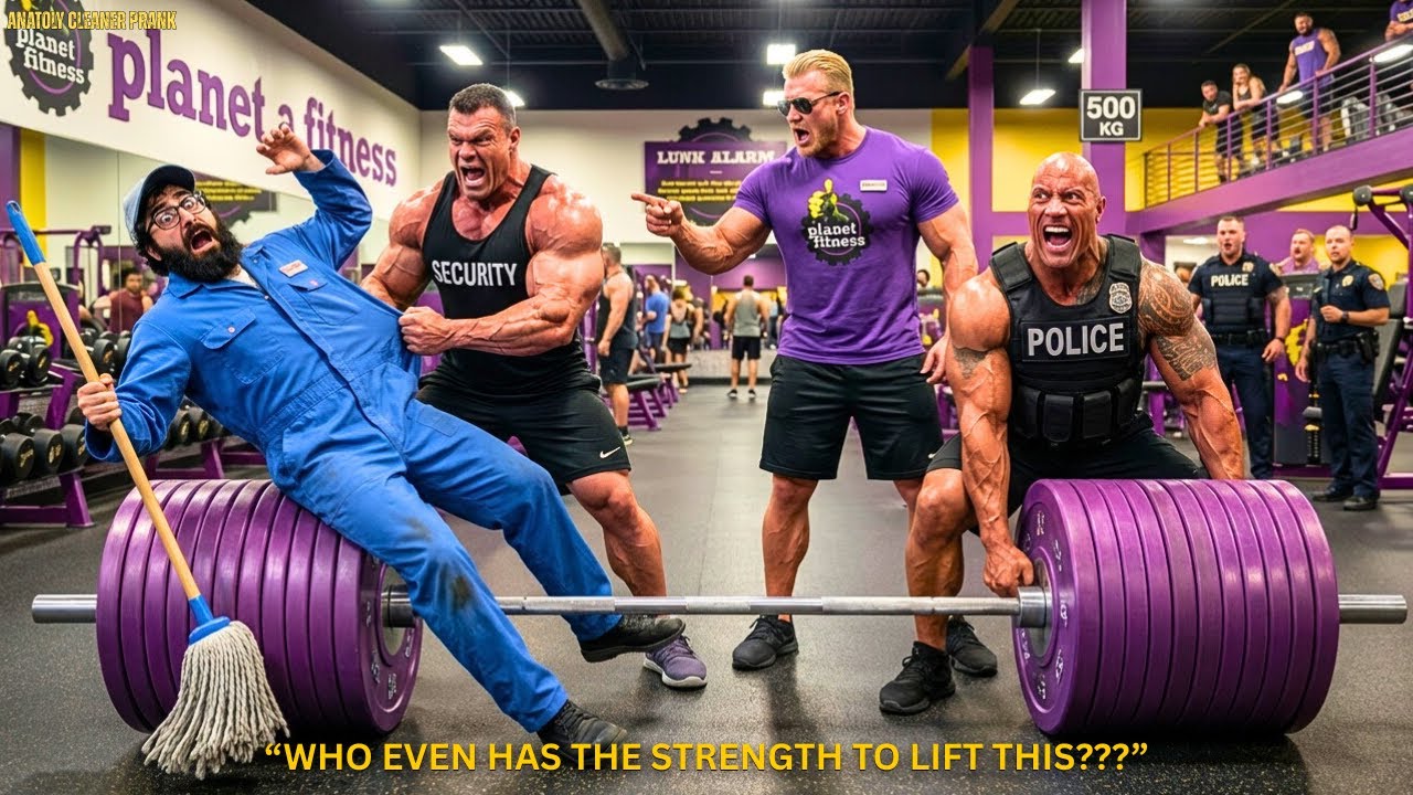 The Moment Anatoly Lifted His 32KG Mop Everyone Got SCARED!!! | Anatoly Gym Pranks