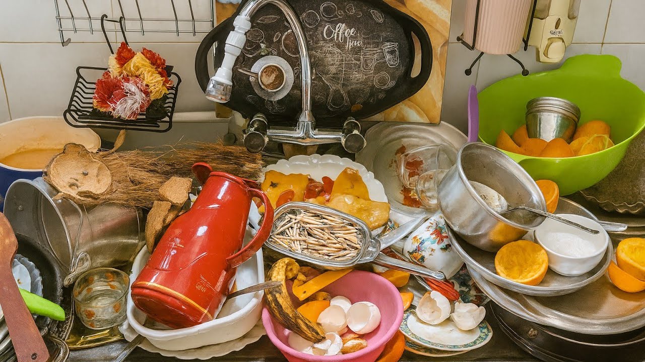 Dish Washing Routine | From Disaster to Shine