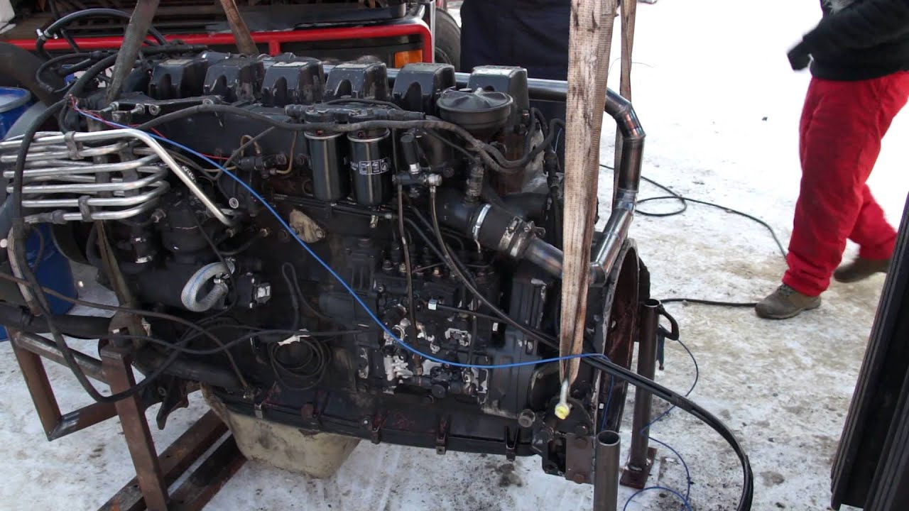 Odpalenie silnika MAN F2000