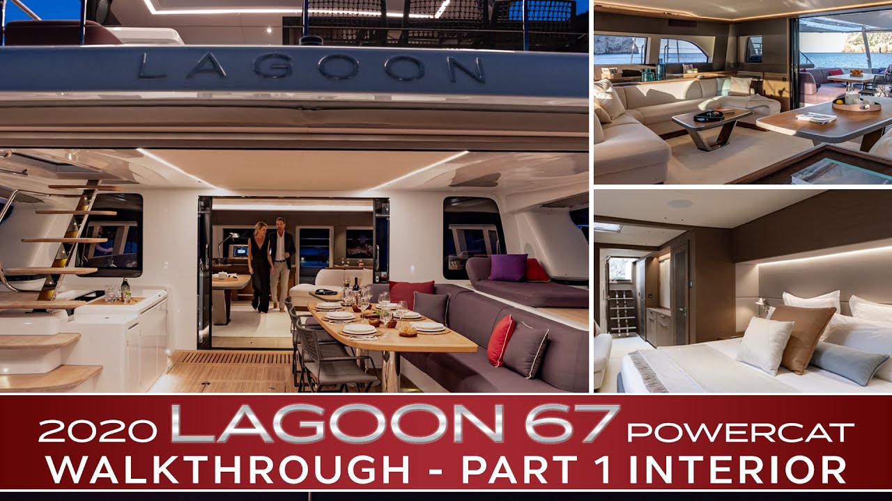 2020 Lagoon SIXTY 7 Power Catamaran In-Depth Walkthrough | PART 1: Interior