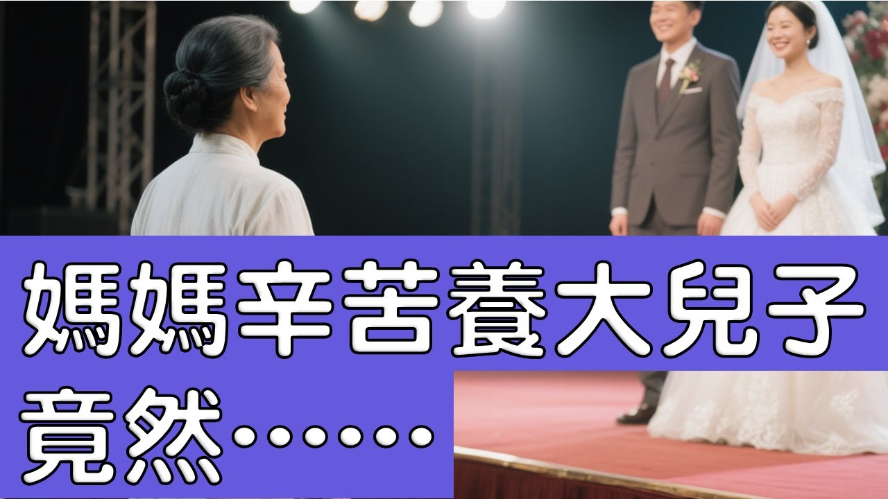 媽媽辛苦養大兒子，竟然......