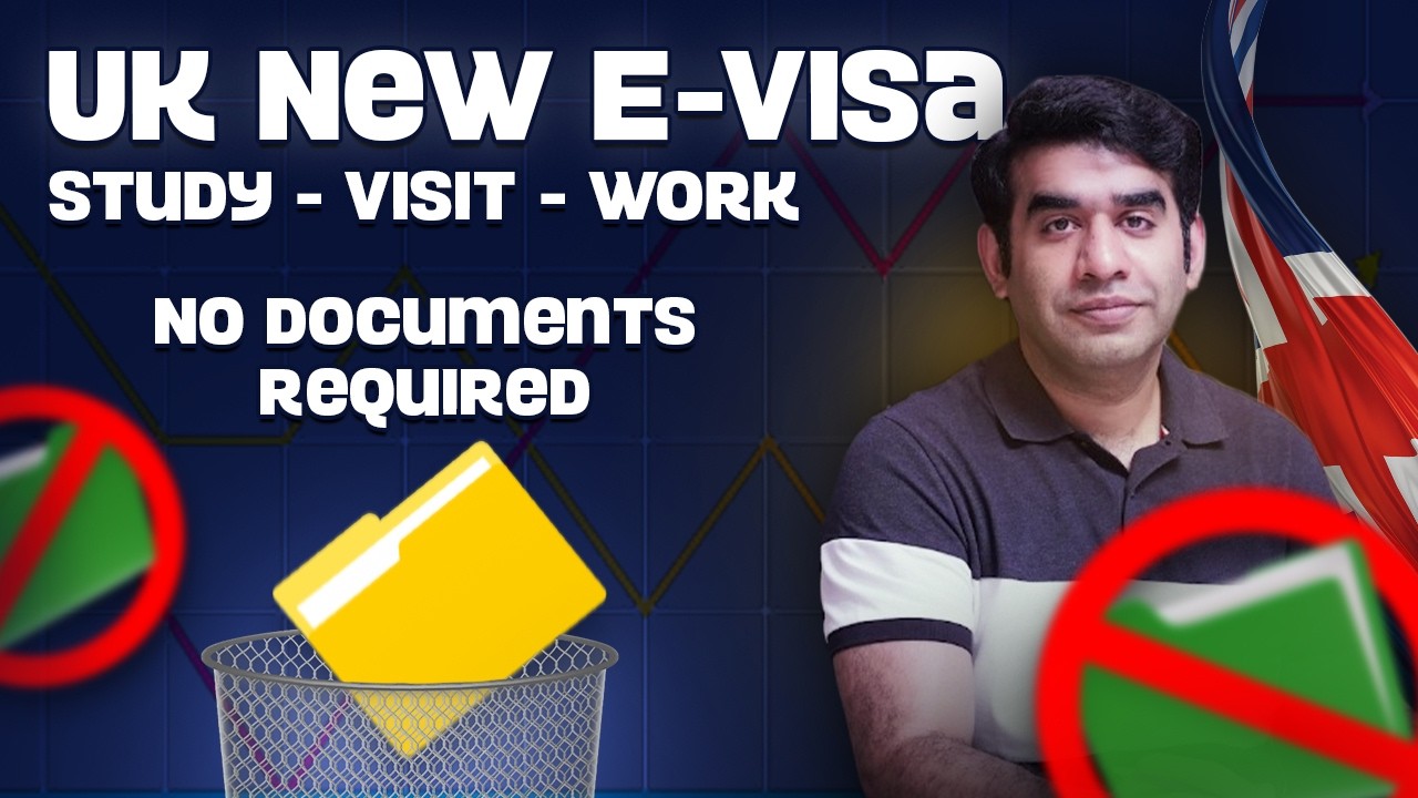 UK New E-Visa for Pakistani Students and Workers? No Documents Needed for Study - Visit - Work Visas
