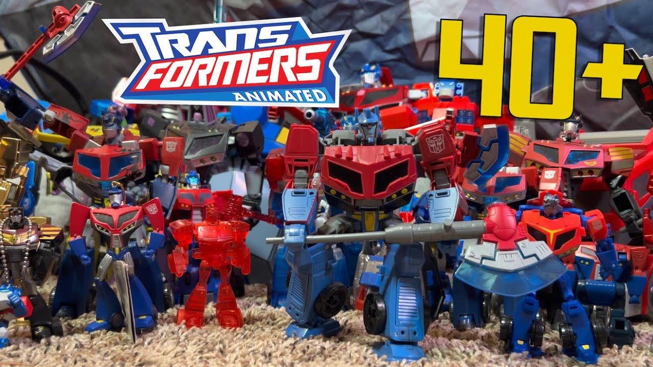 The Animated Optimus Prime Collection