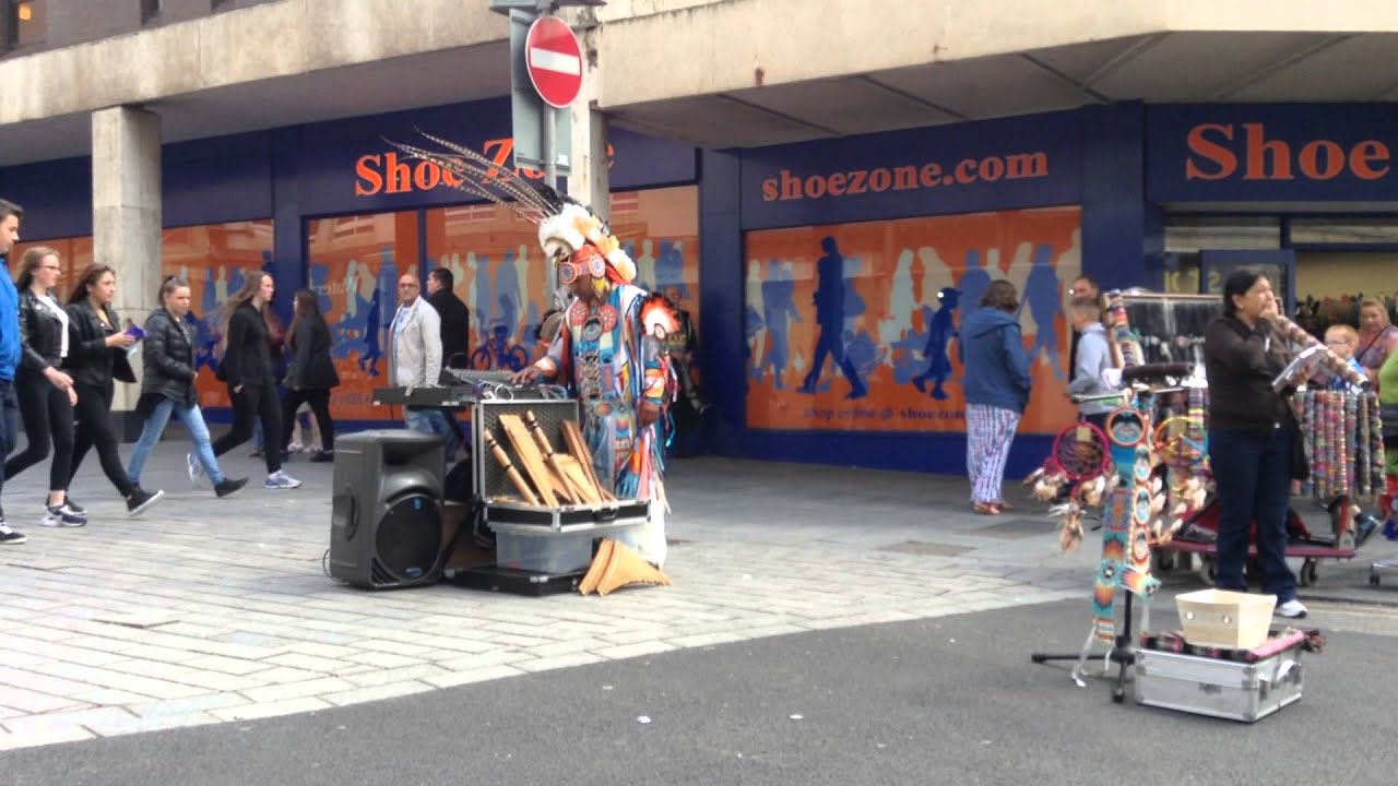 Pan pipes Blackpool 01/08/2015